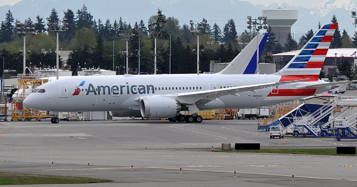 Avión de American Airlines © Wikipedia Commons