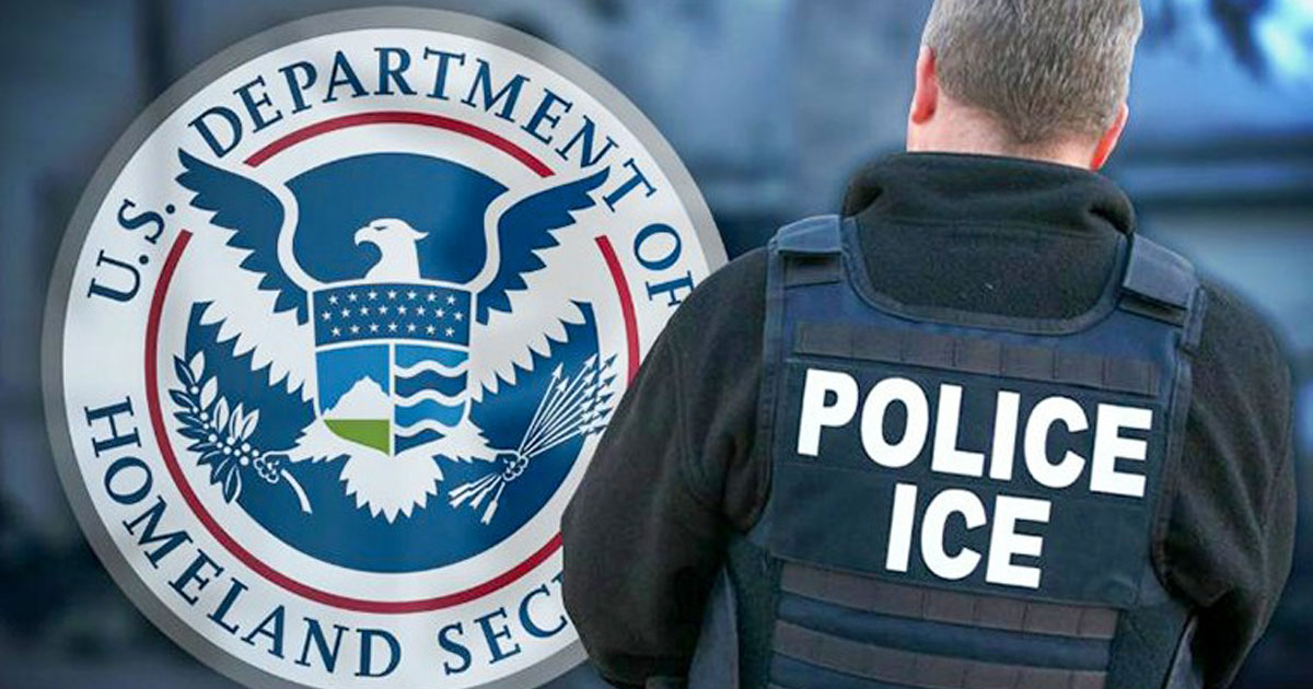 Policía de inmigración de Estados Unidos. © ICE / DHS