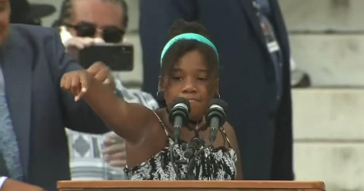 Yolanda Renee King, nieta de Martin Luther King © Captura de video de YouTube de 11Alive
