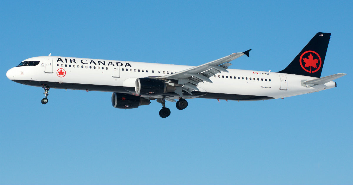 Avión de Air Canada (Imagen de referencia) © Wikipedia