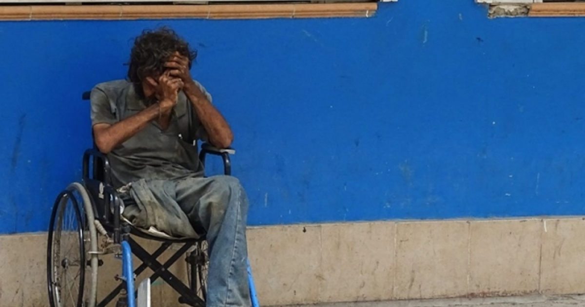 Discapacitado cubano © CiberCuba