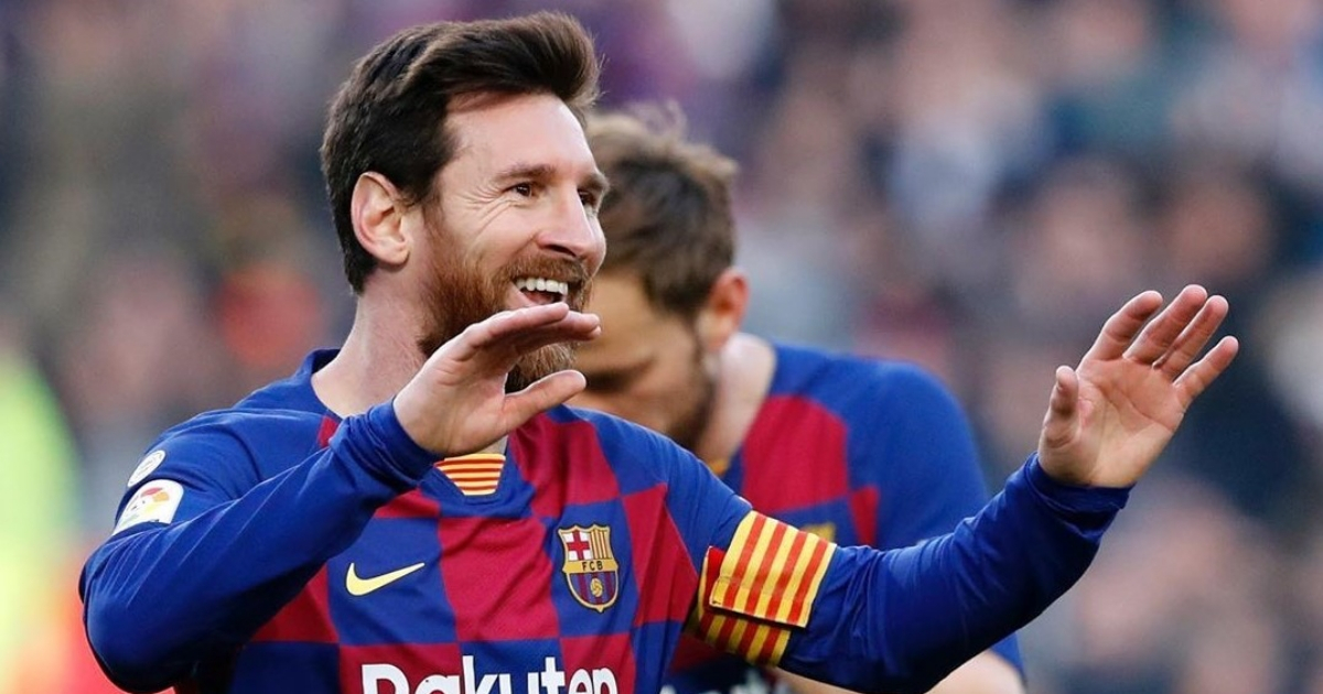 Leo Messi con la camiseta del Barça. © Instagram / Leo Messi