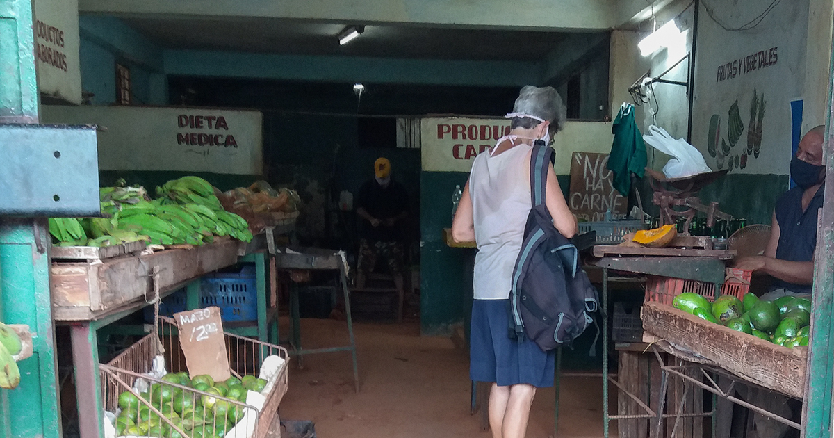 Agromercado en La Habana en tiempos de pandemia © CiberCuba