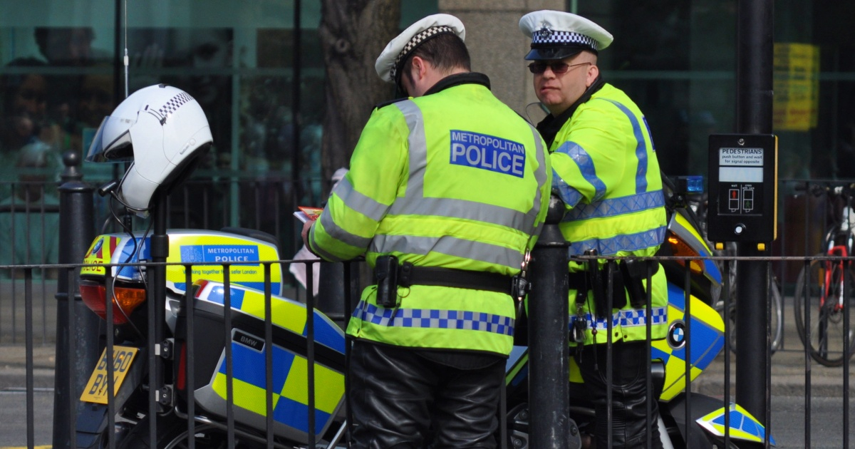 Policía británica (Imagen referencial) © Flickr / copsadmirer@yahoo.es