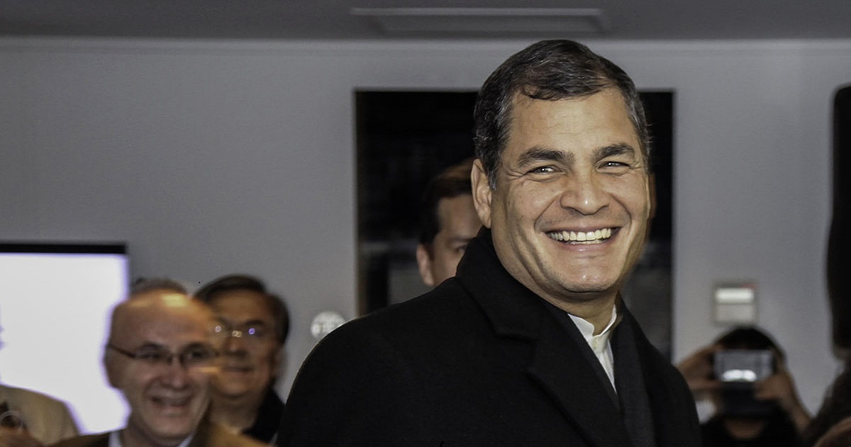 Rafael Correa (imagen de archivo) © Wikimedia Commons