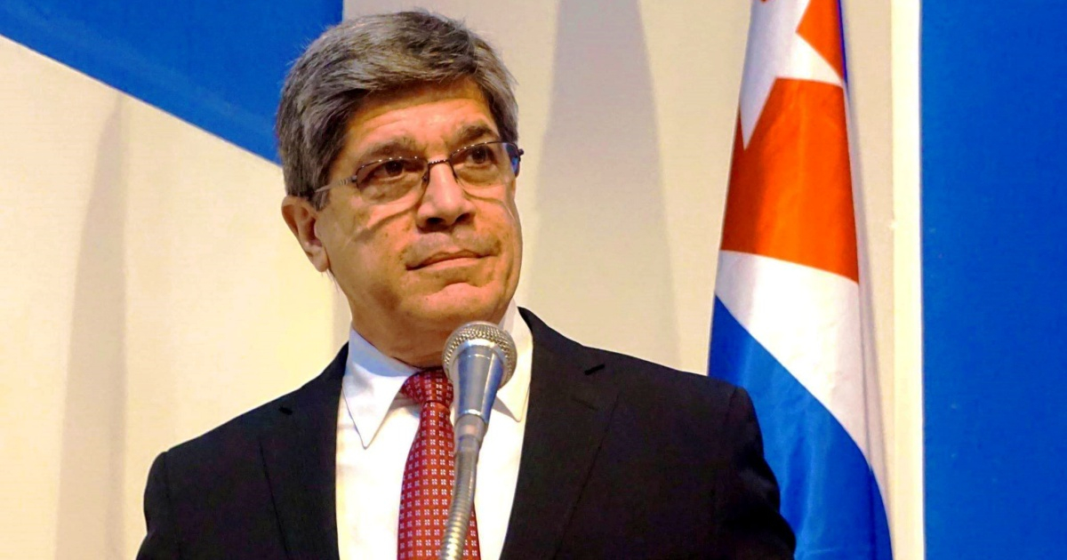 Fernández de Cossío, director general de Estados Unidos en el Ministerio de Relaciones Exteriores © Facebook / MINREX