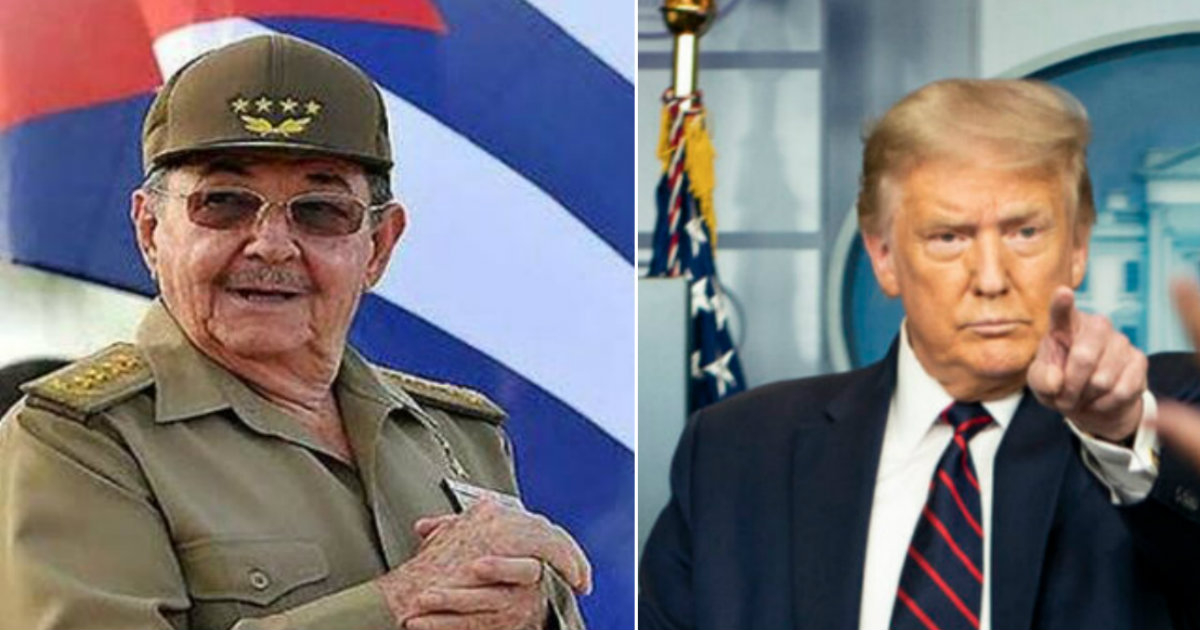 Raúl Castro y Donald Trump. © Escambray / White House