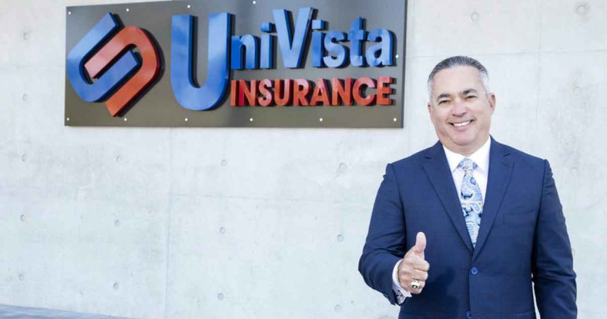 Iván Herrera, CEO de UniVista Insurance © Prnewswire.net