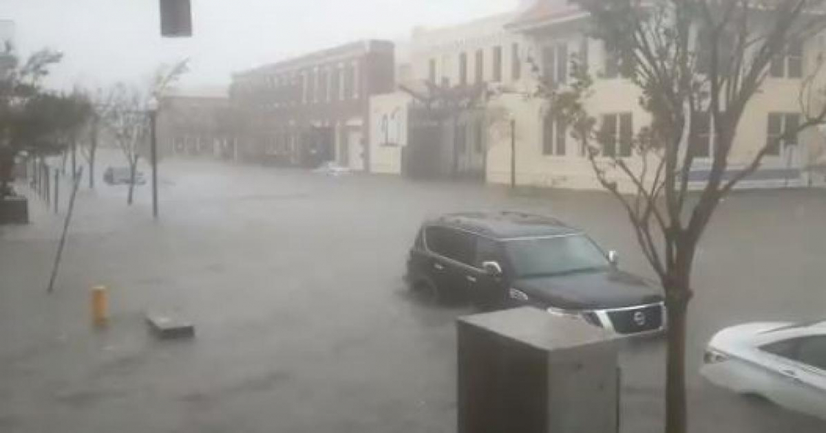 Inundaciones en Pensacola/ Florida © Chris Bruin/ Twitter