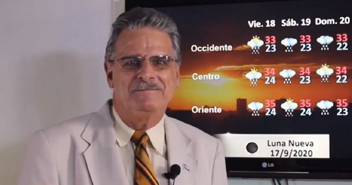 El Doctor José Rubiera en el noticiero de este miércoles. © Captura de video