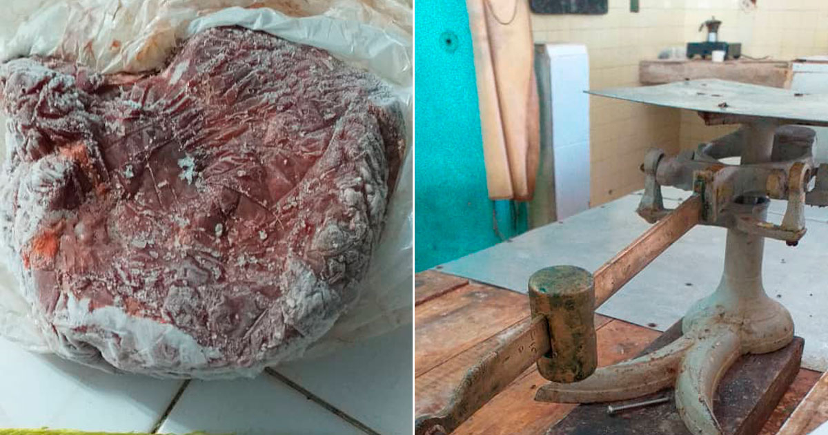 Venta de carne de res en Cuba © CiberCuba