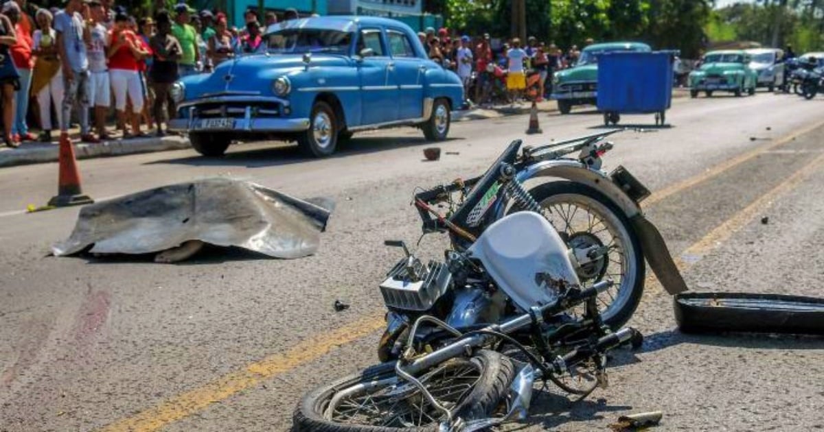 Accidente en Cuba (Imagen referencial) © Granma / Jose M. Correa