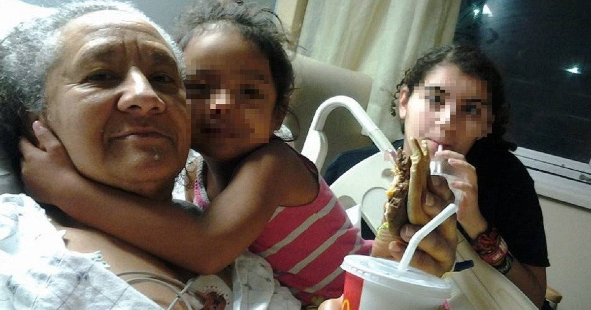 Madre cubana atendida en hospital de Estados Unidos © Facebook / Indira Cedeno