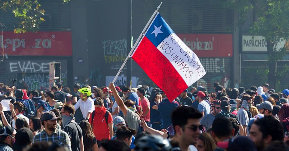 Protestas en Chile en 2019 (imagen referencial) © Wikimedia Commons / Carlos Figueroa