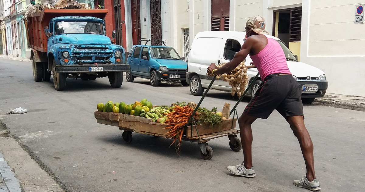 Carretillero en La Habana (Imagen de referencia) © CiberCuba