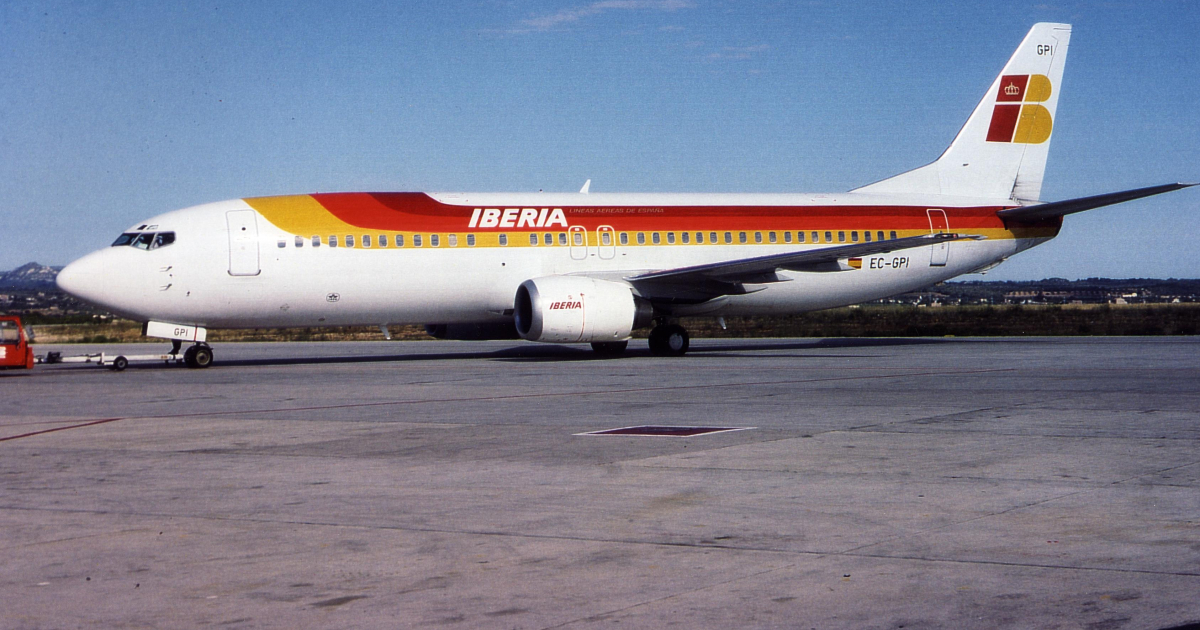 Avión de Iberia (referencia) © Wikimedia
