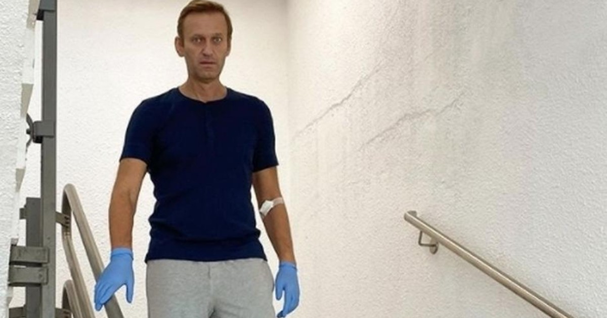 Alexei Navalny abandona el hospital Charité de Berlin © Instagram Alexei Navalny