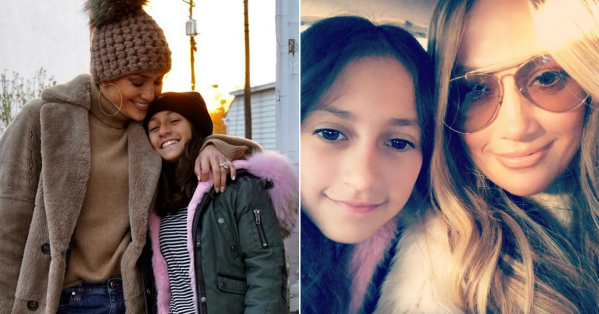 Jennifer Lopez junto a su hija Emme, de 12 años © Instagram / Jennifer Lopez