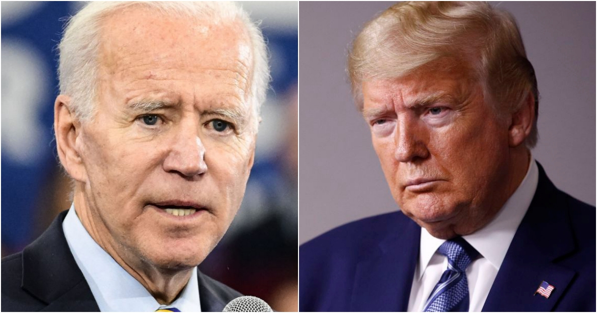 Joe Biden y Donald Trump © Twitter Biden / Wikipedia