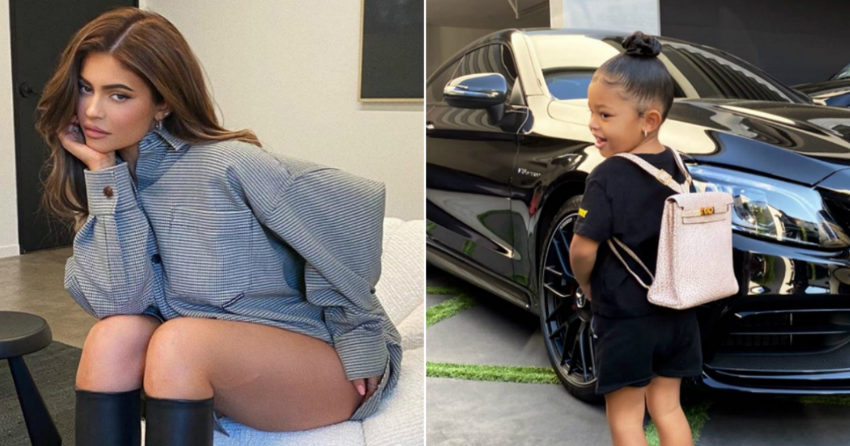 Kylie Jenner le compra a su hija una mochila de 12 mil dólares © Instagram / Kylie Jenner