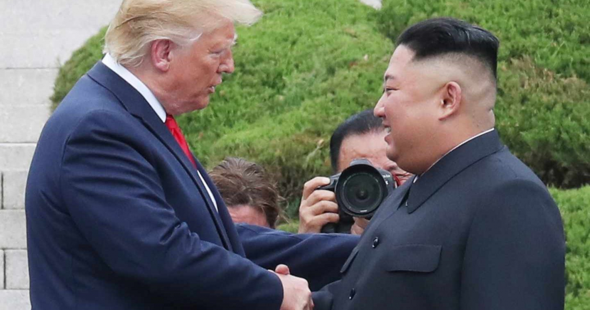 Kim Jong-Un y Donald Trump, durante su encuentro en junio del año pasado. © White House