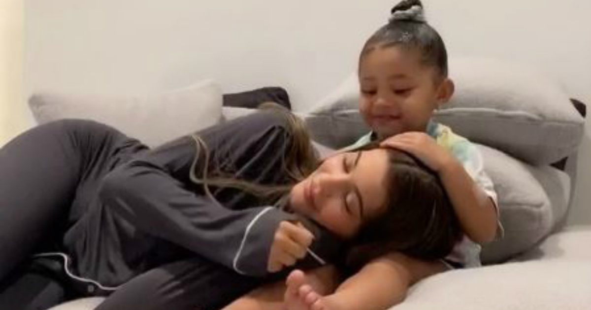 Kylie Jenner y su hija Stormi © Instagram /Kylie Jenner