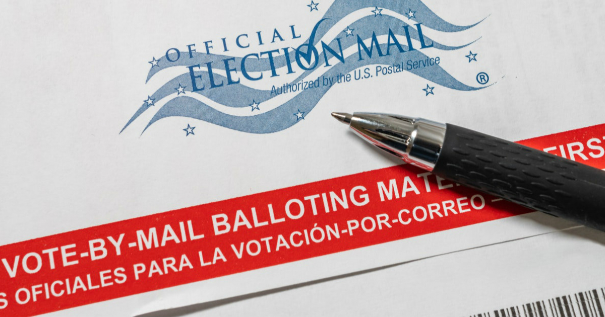Boleta de voto por correo (referencia) © Shutterstock