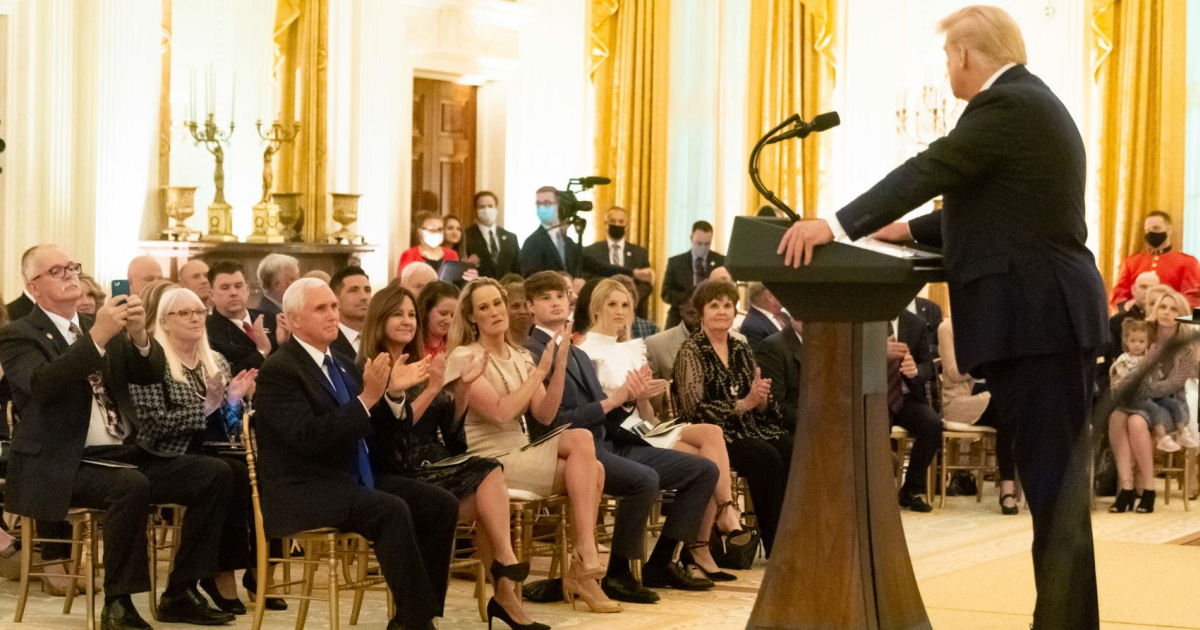 Recepción en la Casa Blanca el 27 de septiembre de 2020 © Flickr / The White House