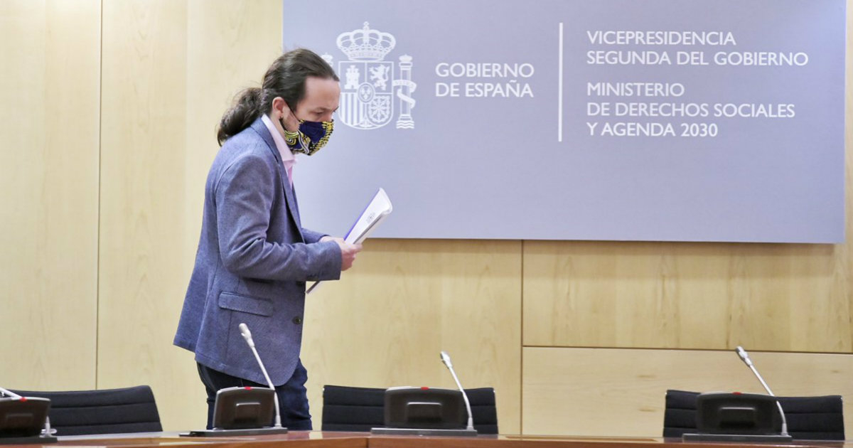 Pablo Iglesias, vicepresidente del Gobierno de España. © Pablo Iglesias / Twitter