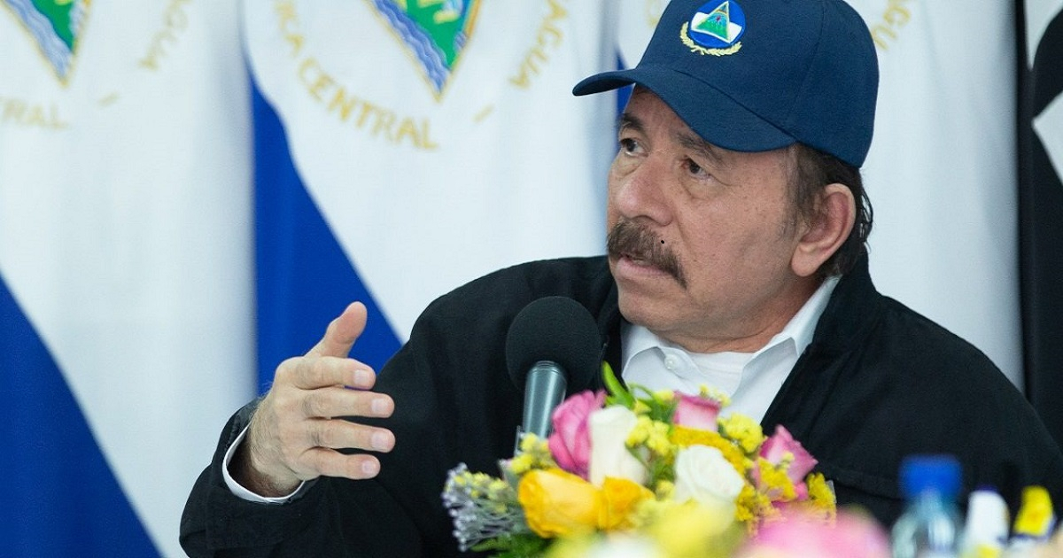 Daniel Ortega, en una imagen de archivo. © Twitter / Embajada de Nicaragua en Reino Unido