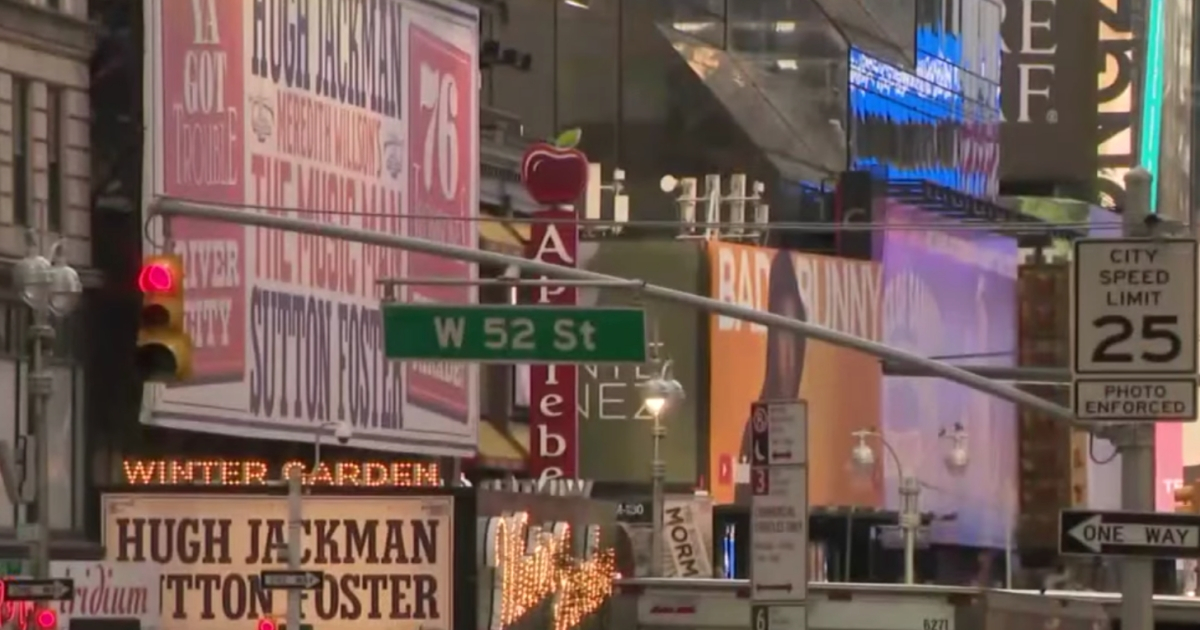 Teatros en Broadway, Nueva York. (imagen de referencia) © Captura de pantalla de YouTube de PIX11 News