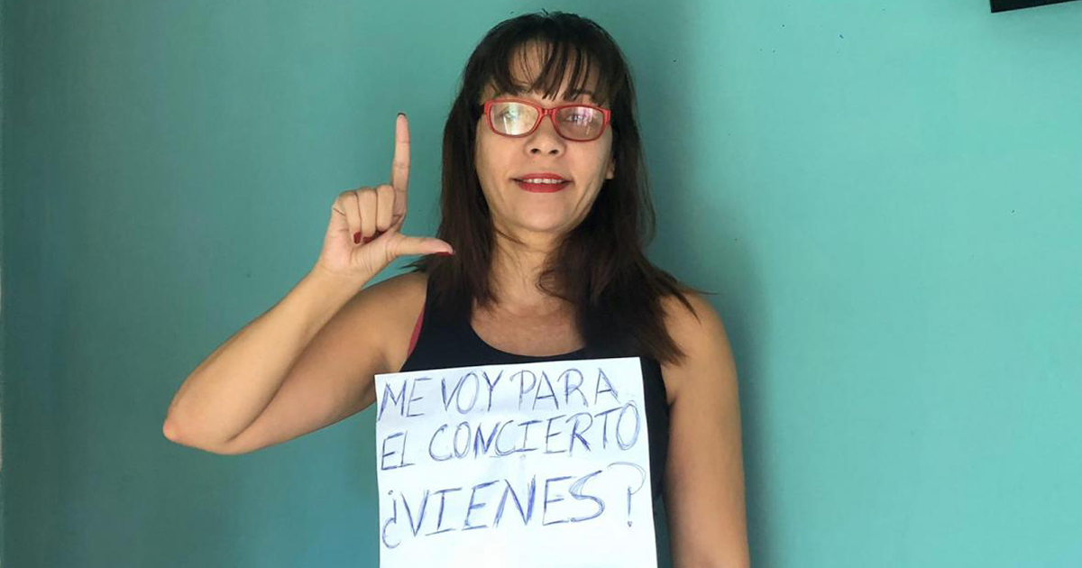 Iliana Hernández © Facebook de la reportera y activista