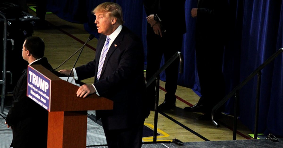 Donald Trump en Iowa © Flickr / Evan Guest