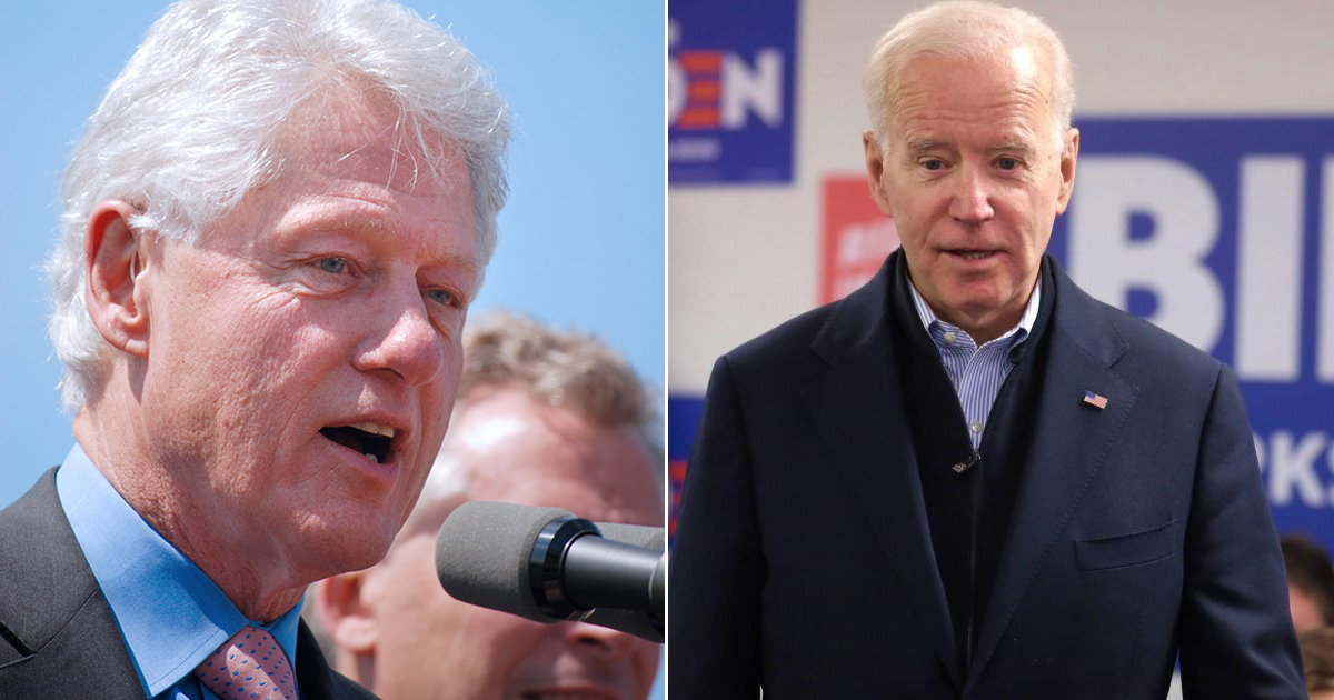 Bill Clinton y Joe Biden © Flickr / Gage Skidmore