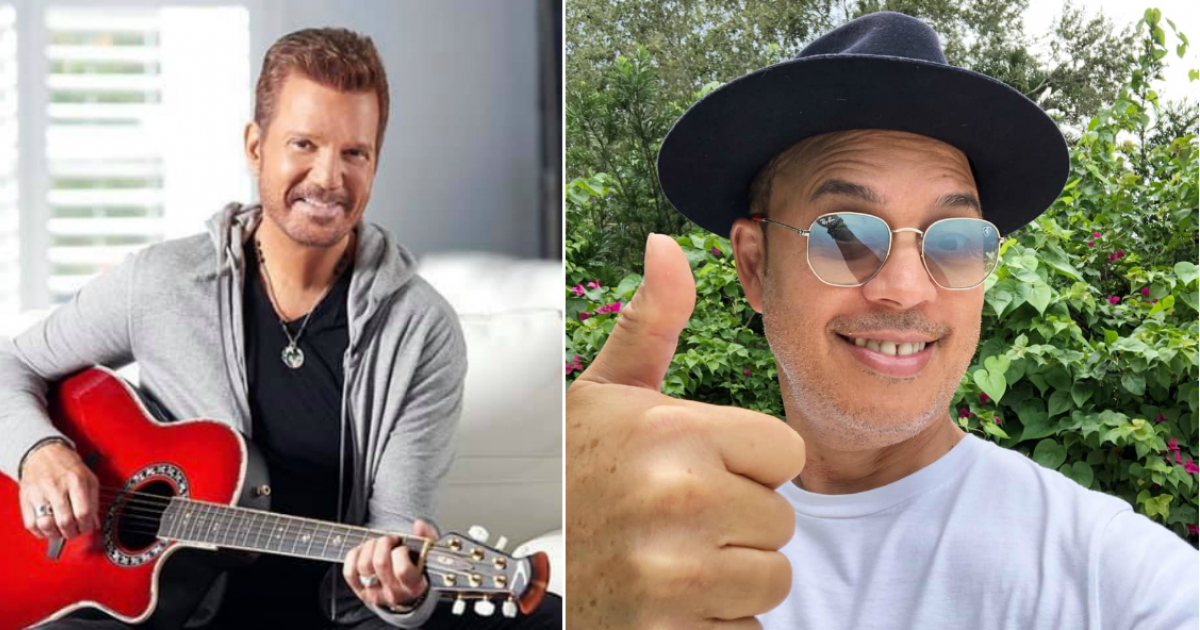 Willy Chirino y Alexis Valdés © Instagram / Willy Chirino / Alexis Valdés 