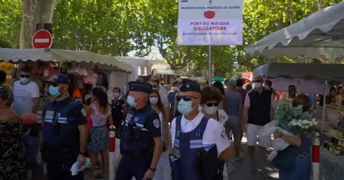 Feria en Francia (referencia) © YouTube/screenshot-Euronews