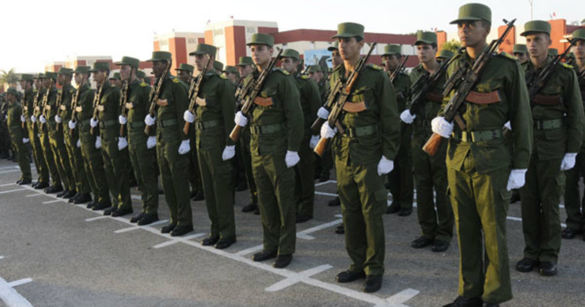 Escuela de cadetes de caimito, en una imagen de archivo. © Cubadefensa