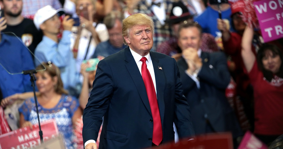 Donald Trump durante un rally en Arizona (imagen de referencia). © Flickr / Gage Skidmore