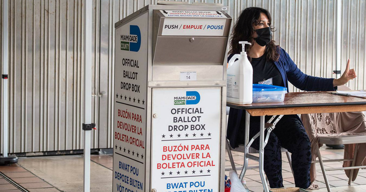  Votación anticipada en el condado de Miami-Dade, en Florida © Facebook/Miami-Dade Government