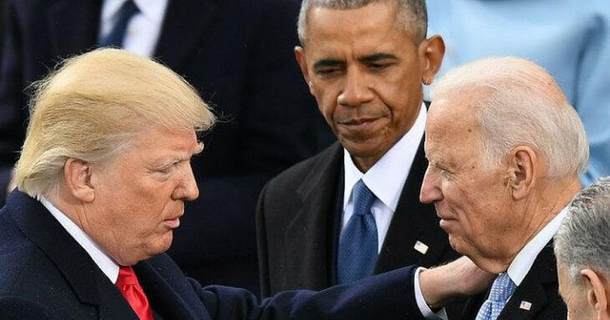 Trump, Obama y Biden © BAOMOI.COM