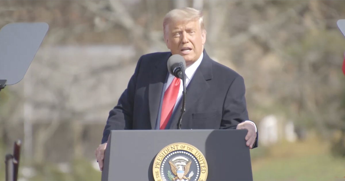 Donald Trump © Captura de video / Twitter