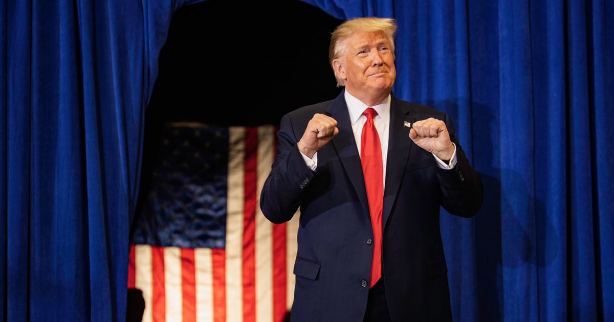 Donald Trump, en la recta final de su campaña electoral. © Trump 2020/ Douglas Coulter