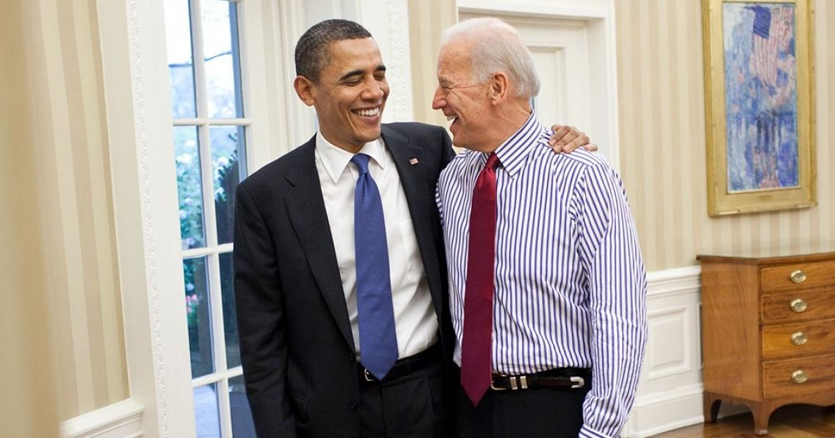 Joe Biden y Barack Obama © Joe Biden/ Twitter 