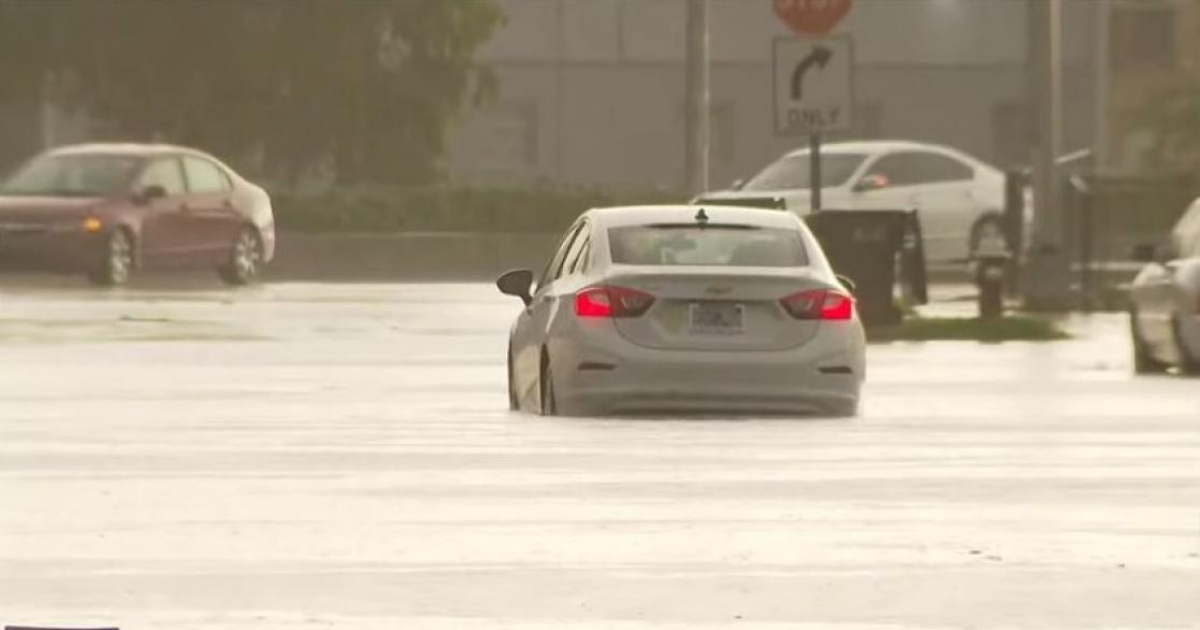 Inundaciones en Miami-Dade en 2020 (imagen referencial) © Captura de video de YouTube de WPLG Local 10