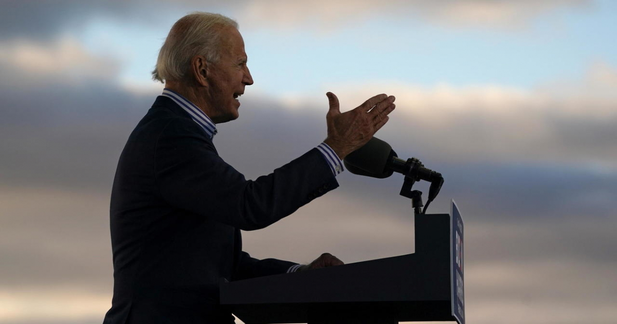 Joe Biden, virtual presidente electo de Estados Unidos © headtopics.com