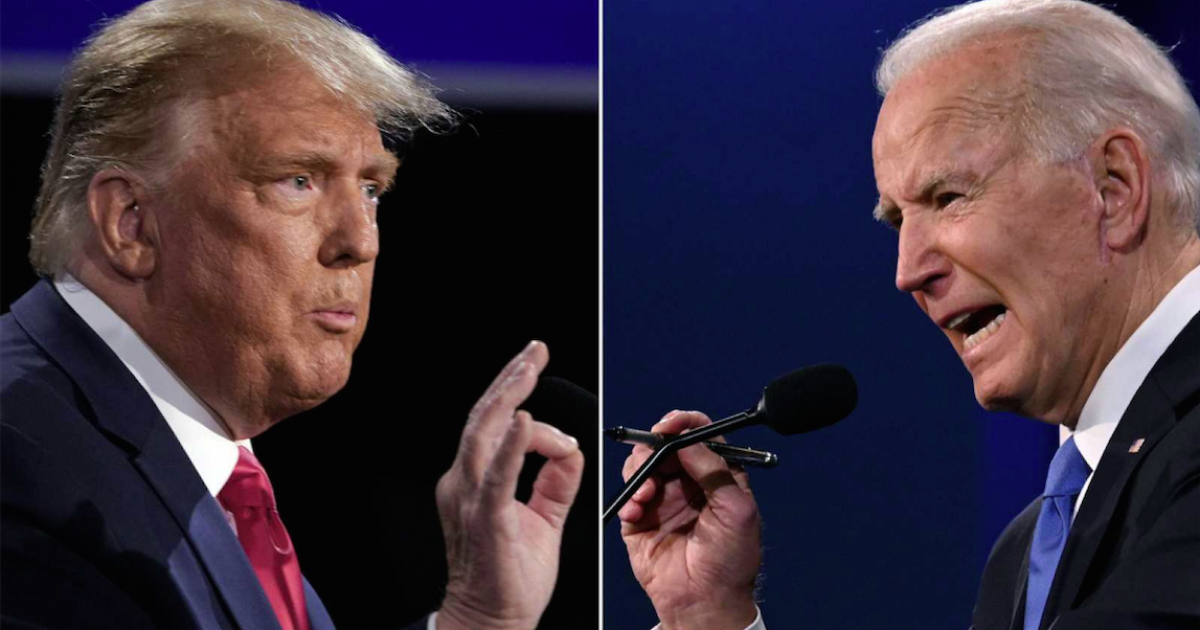 Biden vs. Trump © Screenshots