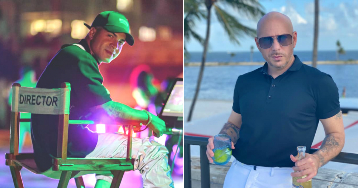 Yomil y Pitbull © Instagram / Yomil / Pitbull