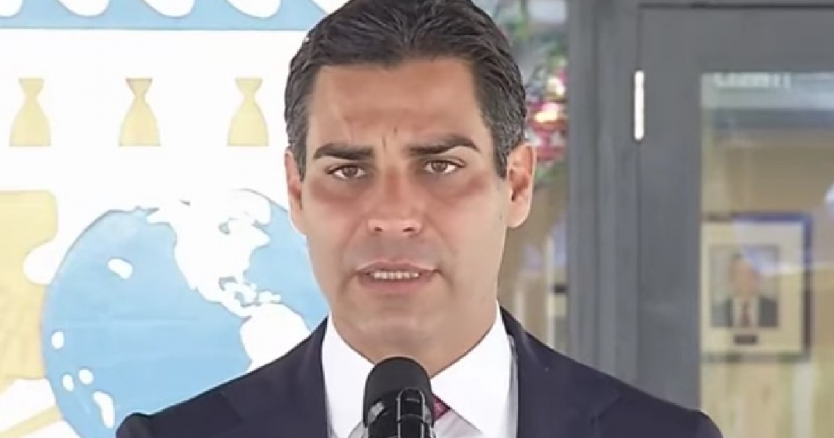 Francis Suárez © Captura de video / AmericaTeVe