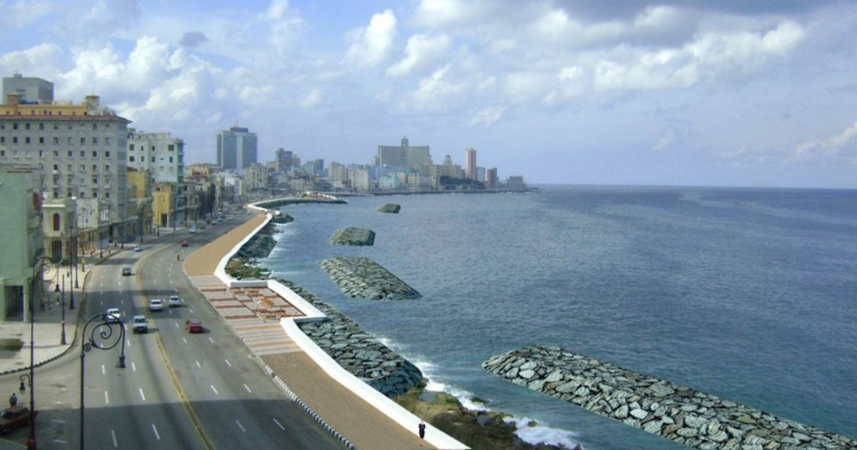 El Malecón de La Habana según proyecto © INRH