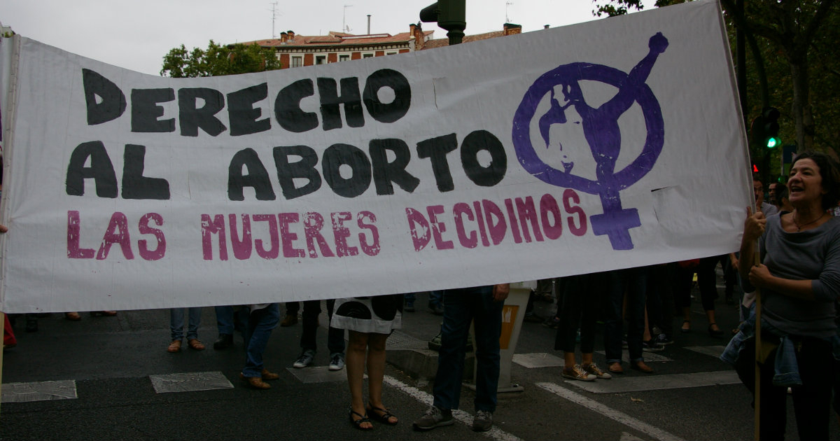 Marcha en favor del aborto (referencia) © Wikimedia